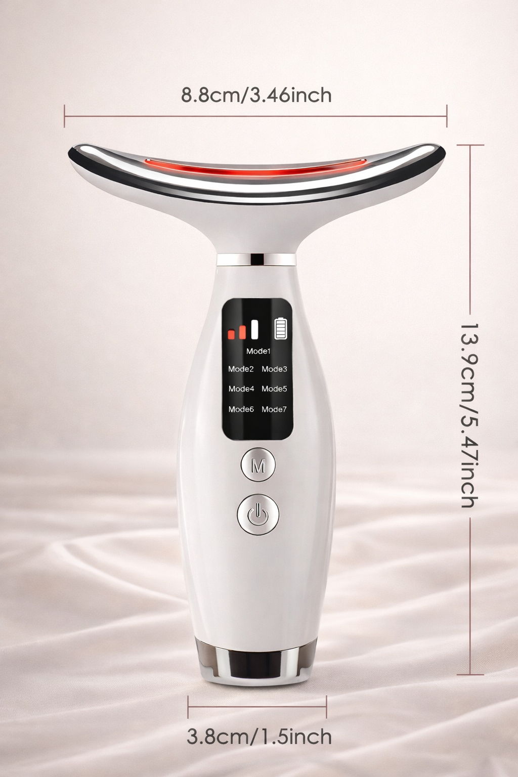 SERENITY Portable Anti-Wrinkle LED Light Therapy Massager